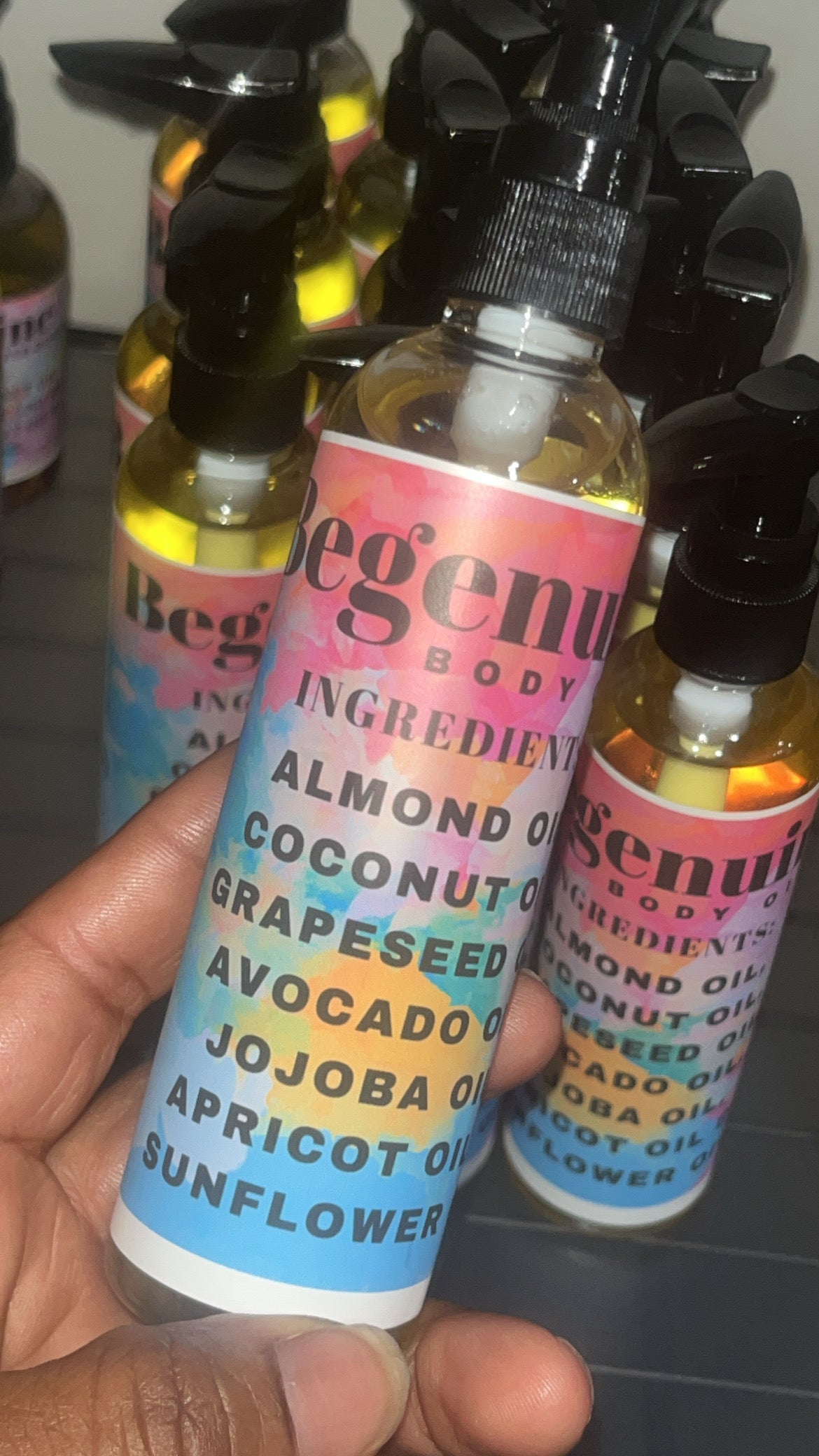 Body oil